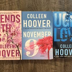 Colleen Hoover Books (Lot of 3)