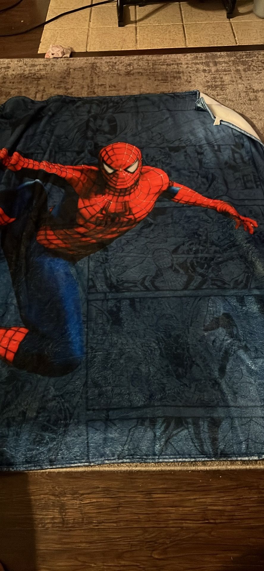 Spider-Man blanket