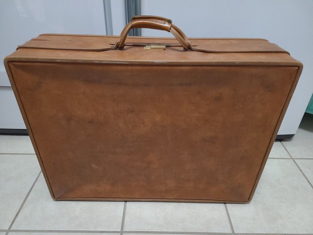 Hartmann Leather Strap Luggage Vintage