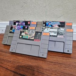 All for 15 dollars Snes super Nintendo Entertainment System video games