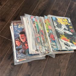Dc/marvel Star Trek Comic Books