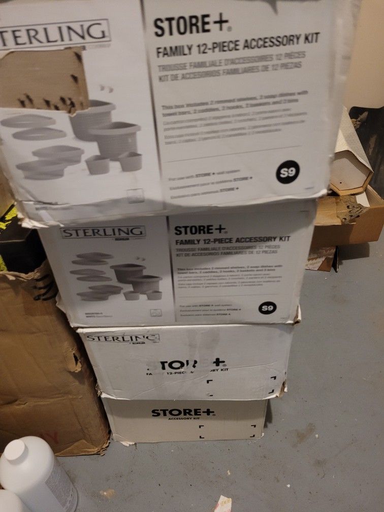 Kohler Sterling 12 Piece FAMILY Accesory KIT