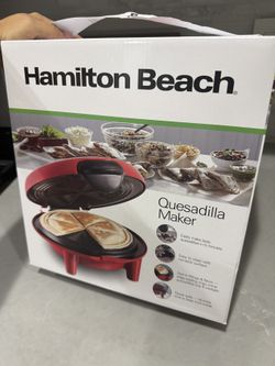 Hamilton Beach Quesadilla Maker 25409G Red NEW Sealed