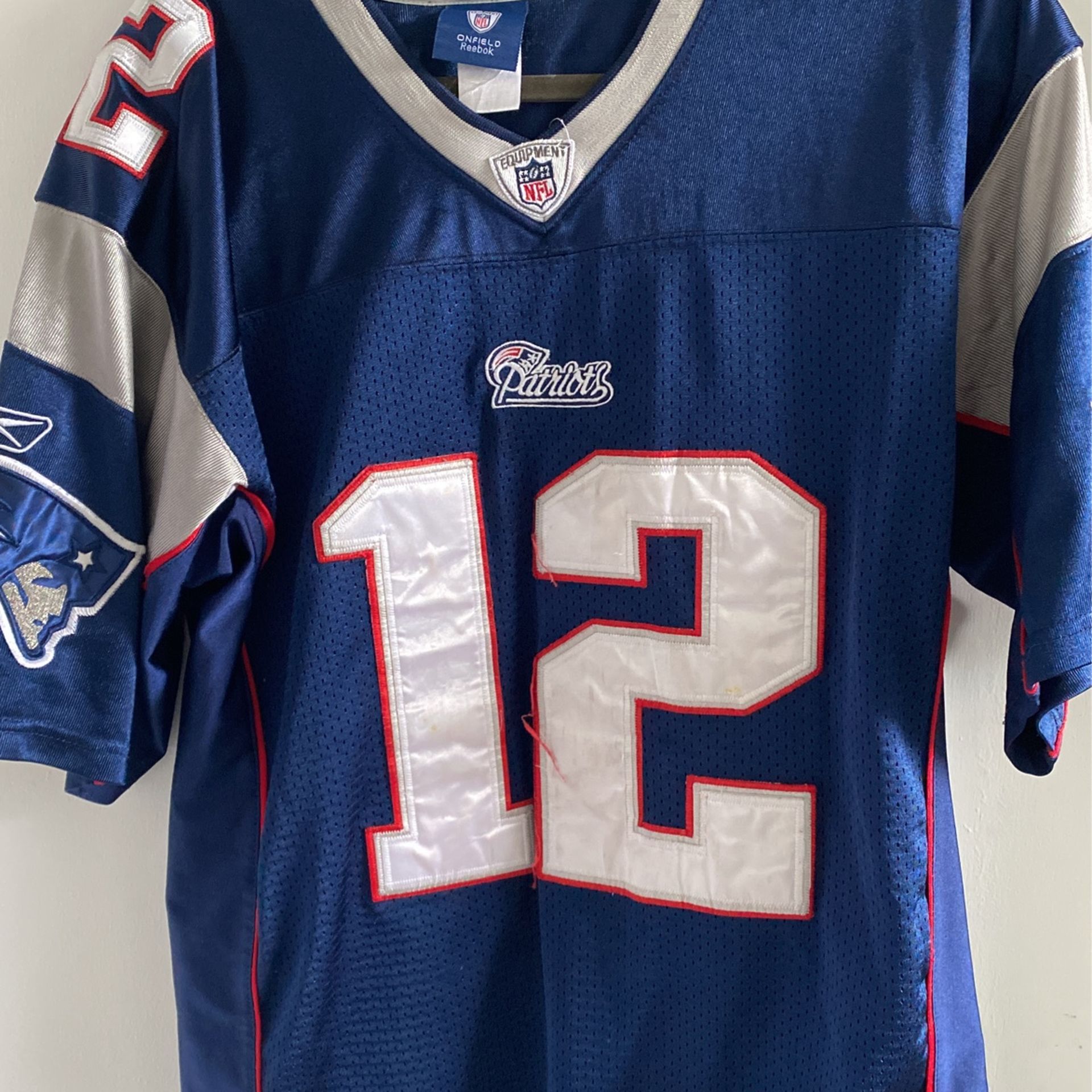 New England Patriots Tom Brady Nike Navy Blue Team Color Game Jersey