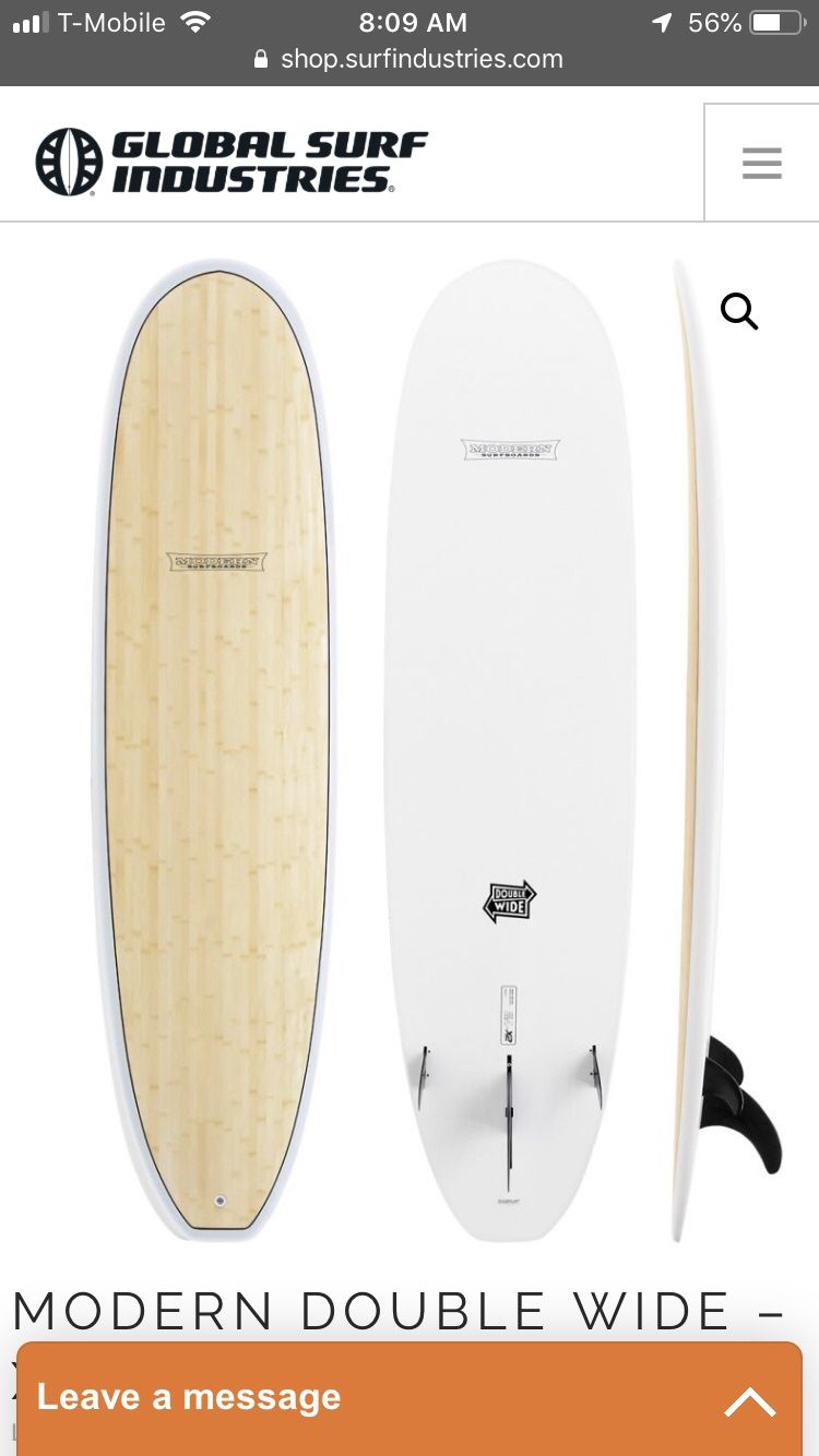 Modern Double Wide Surfboard
