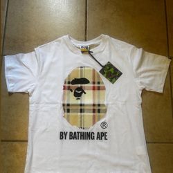 Bape Burberry Tee
