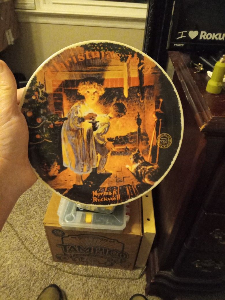 NORMAN ROCKWELL PLATE