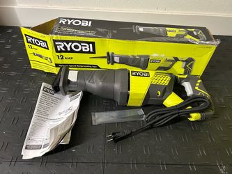 RYOBI 12 Amp Corded Reciprocating Saw
