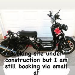 Gas powered scooter