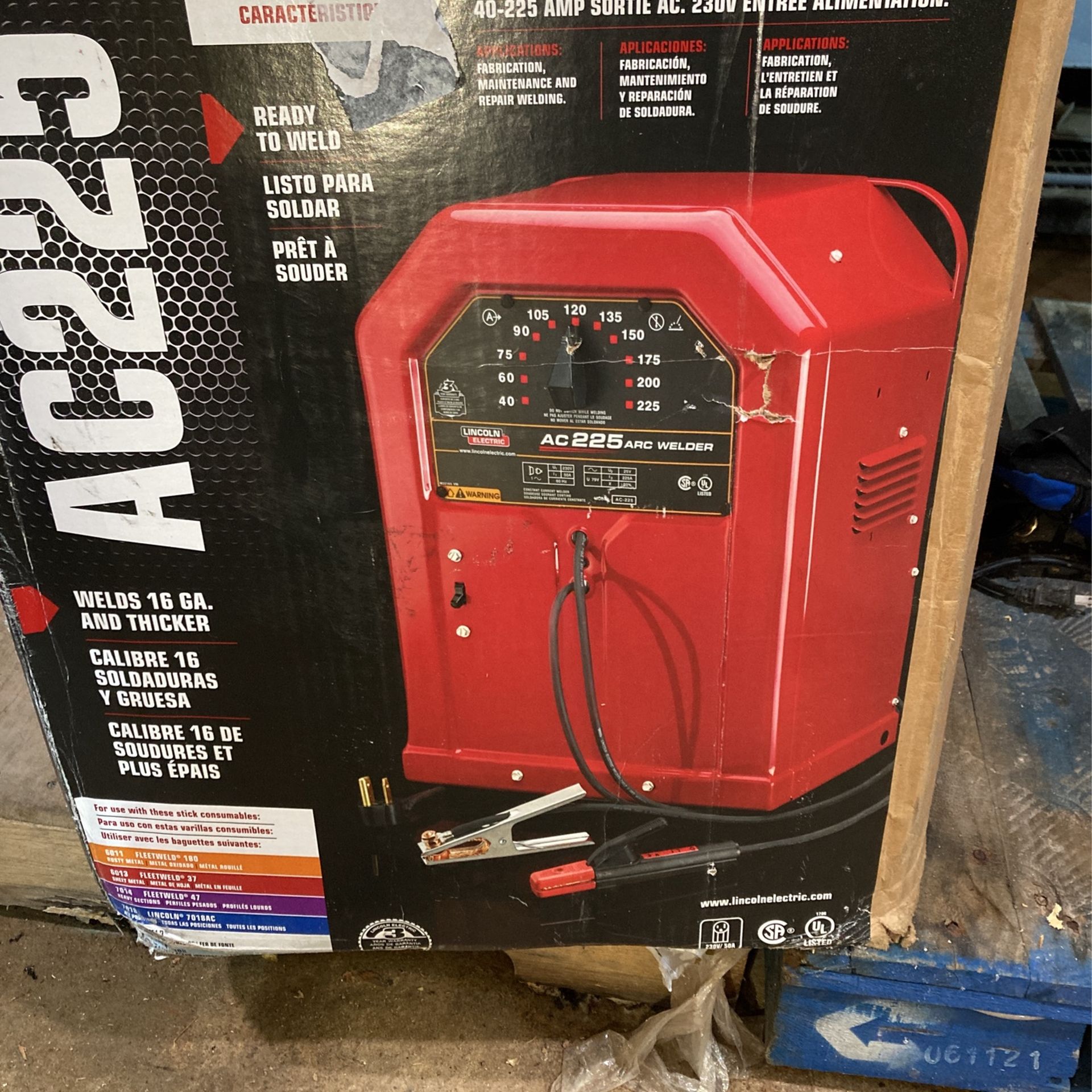 LNCOLN AC225 AC STICK WELDER