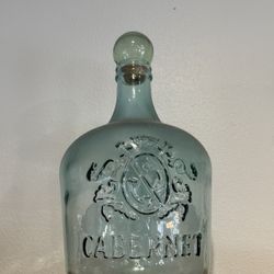 Large Decorative Glass Vase