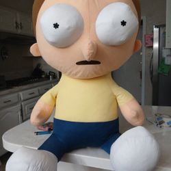 Rick and Morty Jumbo Plush Stuffed Toy Factory Morty