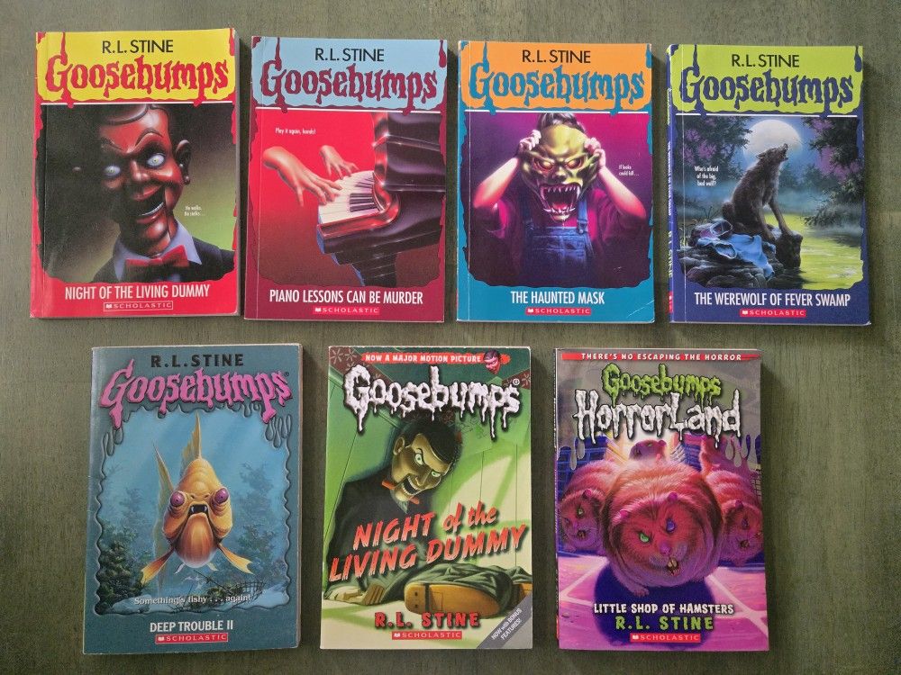Goosebumps Book Lot (7 Books)