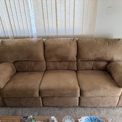 Reclining Three Person Couch
