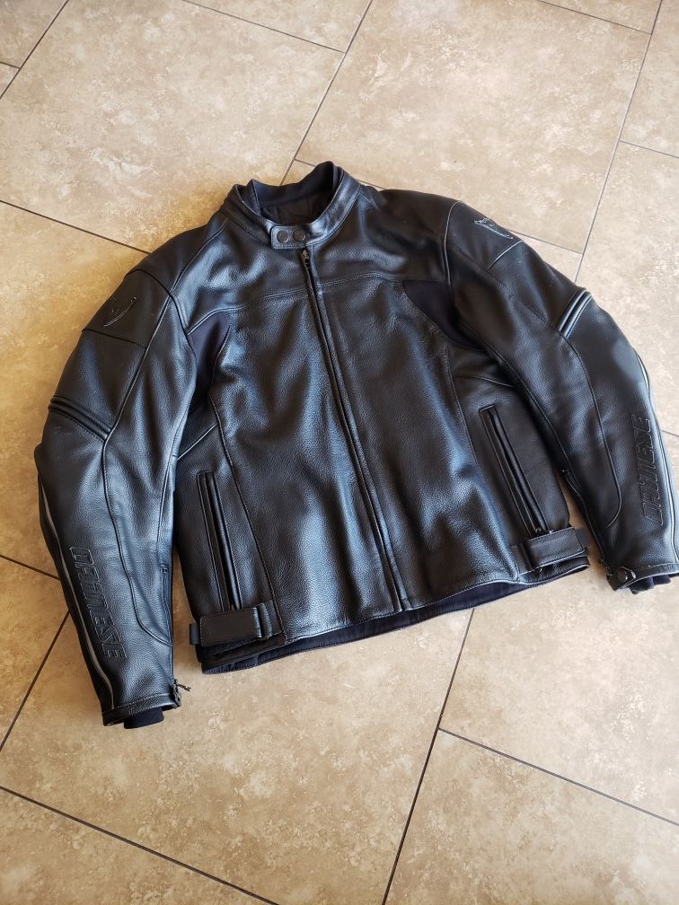 DAINESE Zen Evo LEATHER motorcycle jacket size - ✅ Large ✅