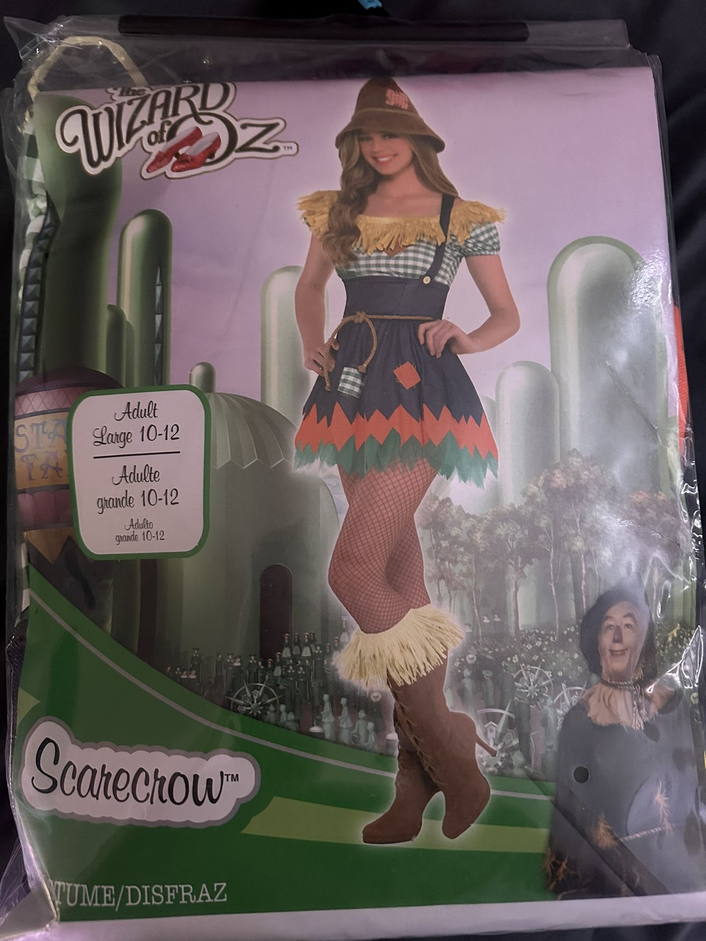 Wizard of Oz Scarecrow Costume (Adult Large 10-12)