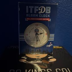 Dodgers Clock