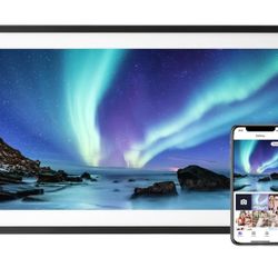 15.6'' Digital Picture Frame with 1920x1080 IPS Touch Screen, Smart Digital Photo Frame with 32GB Storage,