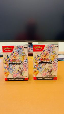Scarlet & Violet Prismatic Evolutions Booster Bundle