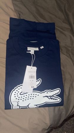 Lacoste Men's Ultra Dry 1 XL and 1 medium Logo Sport T-Shirt New Authentic