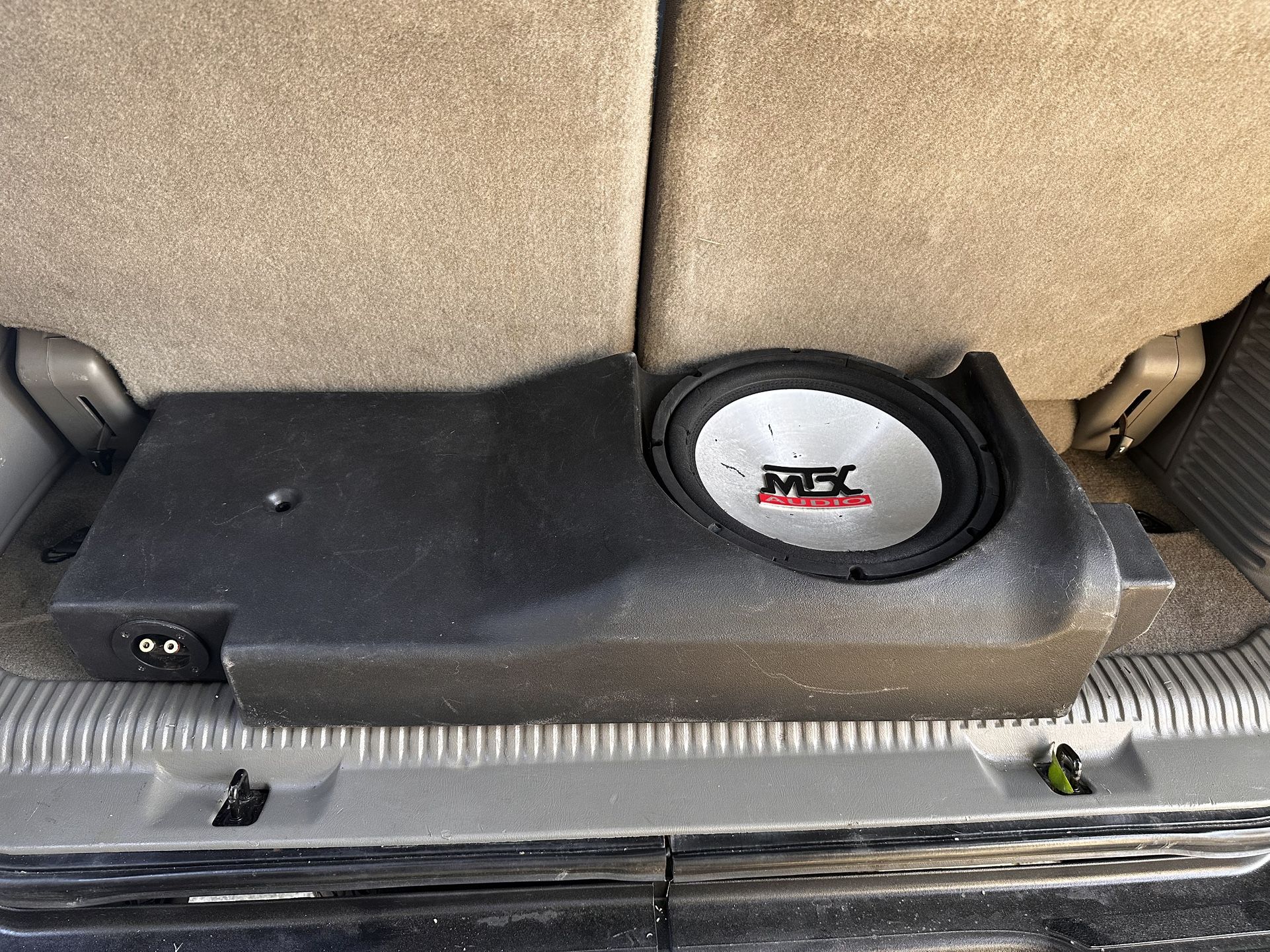 MTX Subwoofer And Truck Box