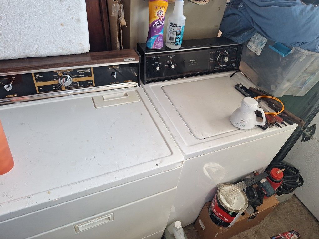 Washer&dryer used work great