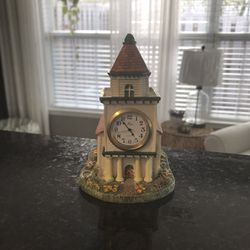 Vintage Collectors Nikko Seaside Clock Figurine