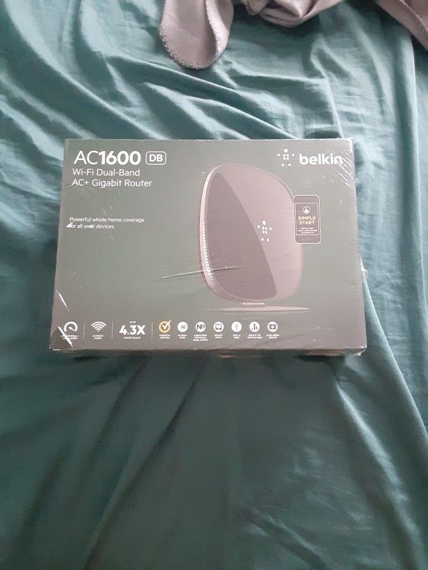 Belkin AC1600 Wifi Duel Band Gigabit Router AC+
