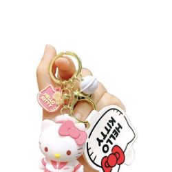 HELLO KITTY KEYCHAIN 