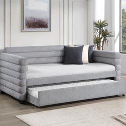 New Bed Boucle Twin Daybed 
