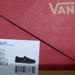Mens Vans 9.5 Classic Slip On