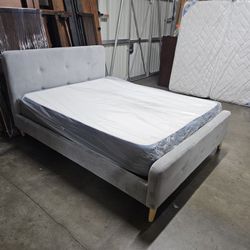 Queen Bed And Mattress 