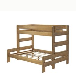 Queen and Twin Bunk Bed