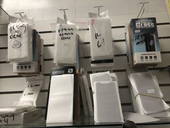 Phone Chargers, Tempered Glass 