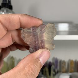 Fluorite Butterfly Healing Crystal 