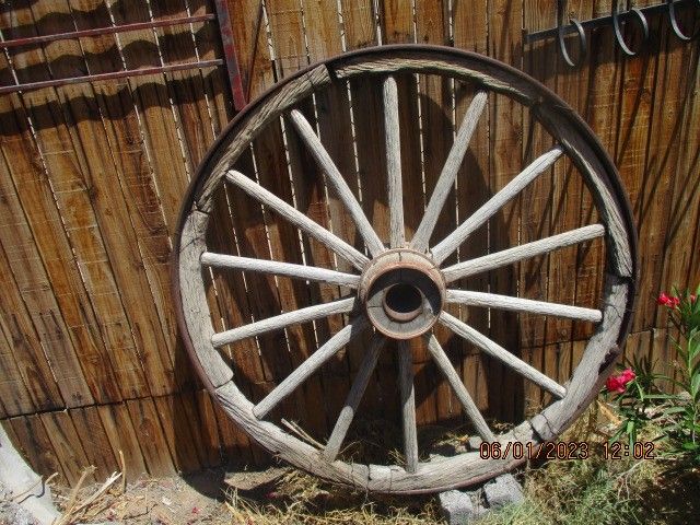 Antique Wagon Wheel from the 1800's