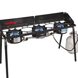 Explorer 3x Camp Chef Stove & Single Burner Griddle