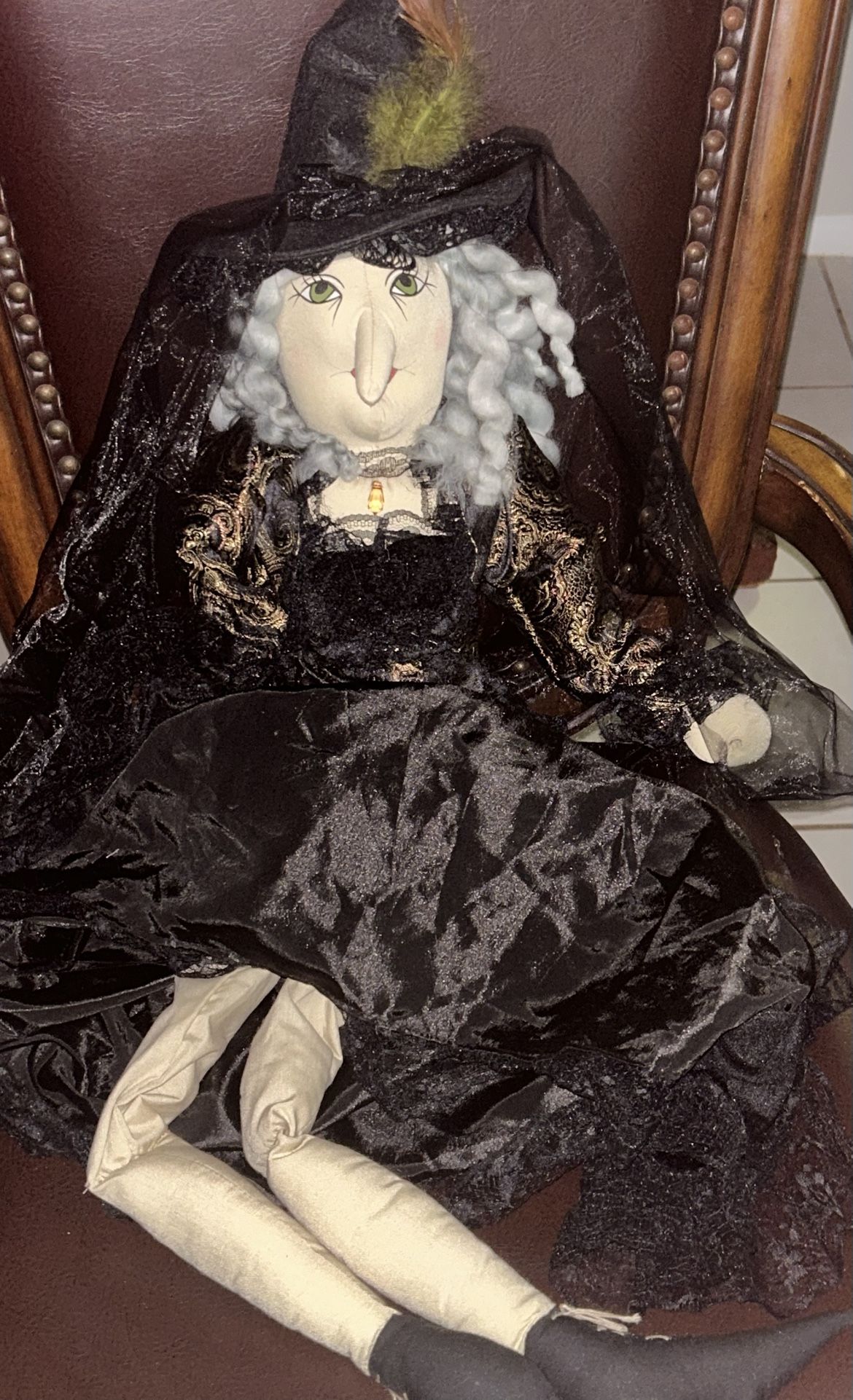 Joe Spenser Gathered Traditions Like Black Halloween Witch