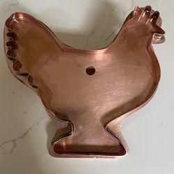 Martha Stewart Kitchen | Vintage Martha By Mail Copper Cookie Cutters Barnyard Hen