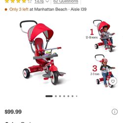 Radio Flyer 4-in-1 Stroll 'N Trike