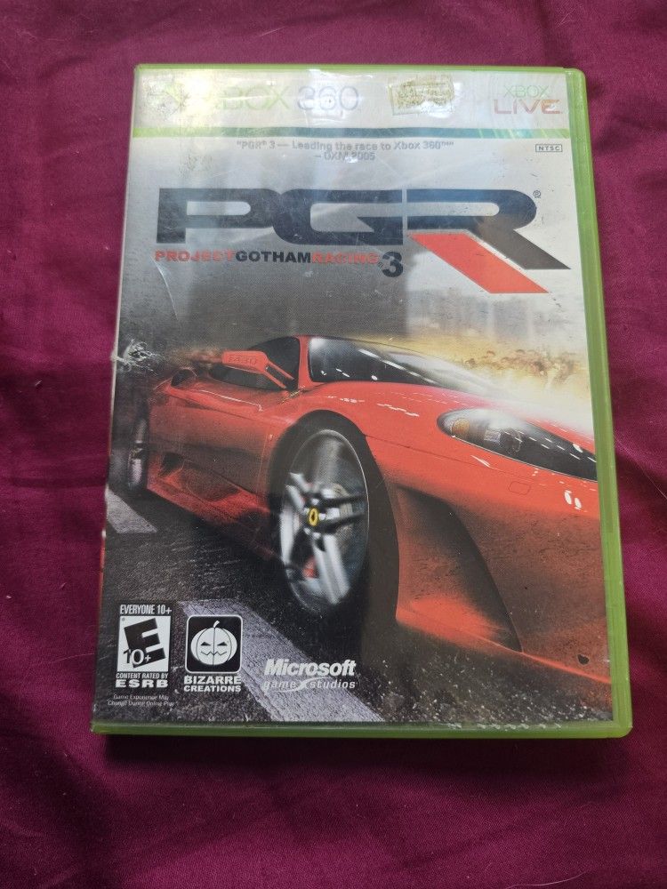 Project Gotham Racing 3 Xbox 360