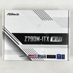 Intel Core i5-12600K CPU +  ASRock Z790M-ITX WIFI Intel LGA1700 Mini-ITX Bundle