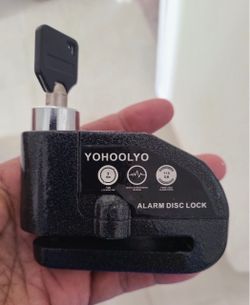 Motorcycle lock! Keep your bike safe