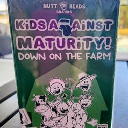 KIDS AGAINST MATURITY GAME BY: NUTT HEADS New In Box/SEALED.  Great Gift!