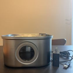 MY OWN BRAND OF STAINLESS STEEL PET WATER BOWL