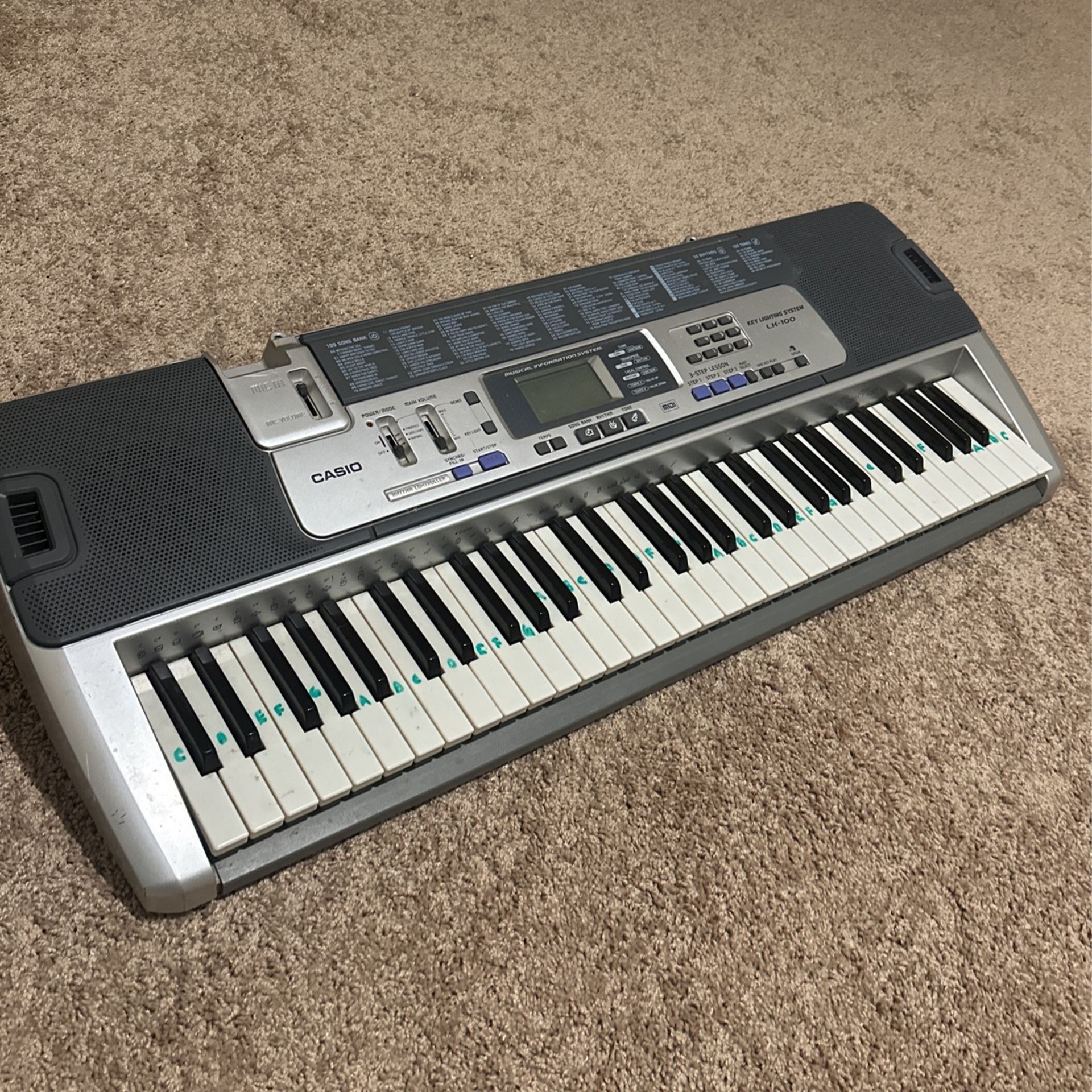 Casio Light Up Keyboard