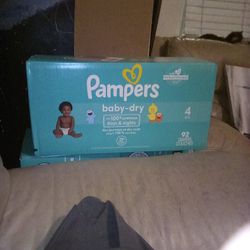 Pampers Baby Dry Size 4 92 Count 