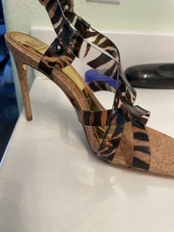 Stunning Zebra Print Jlo Heels