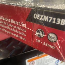 Snap On 13pc Metric Flank Drive Combination 