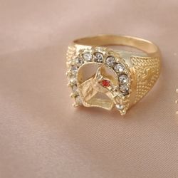 Men’s Ring -gold Plated 